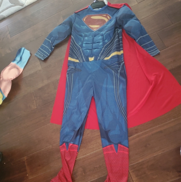 Superman costume size medium kids size 8-10 boys - Picture 1 of 6